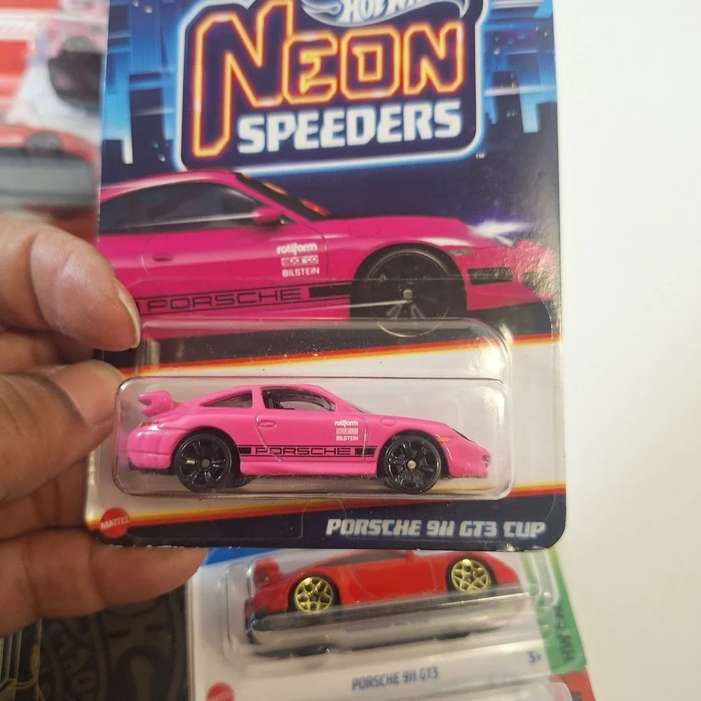Hot Wheels Porsche 6 Cars Neon Speeders/ Matchbox‎ Target Red/ 55th Anniversary